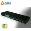 Acafa KC116P 16端口 双介面 Cat5 IP KVM 电脑切换器