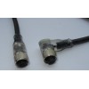 M12带灯PNP或NPN电缆连接器，M12带灯连接器，M12带灯航空插头