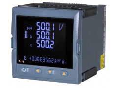 虹润NHR-3500系列液晶综合电量集中显示仪，液晶电工表，智能电力仪表，电压表图1