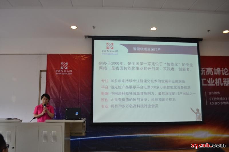 刘经理介绍中国智能化的优势特点