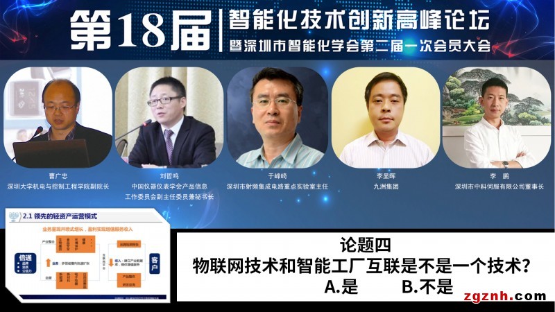 论题四：物联网技术和智能工厂互联是不是一个技术？   A.是 B.不是