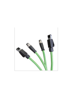 宜科电子ELCO：预注自动化总线连接器-ProfiNet RJ45/M12双端预注电缆