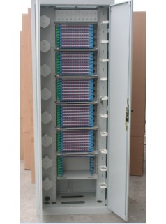 新疆ODF光纤配线柜576芯光缆配线架 机房布线柜