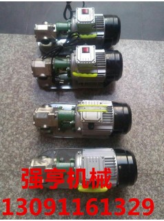 镇江强亨WCB不锈钢微型手提式齿轮泵安装使用灵活方便