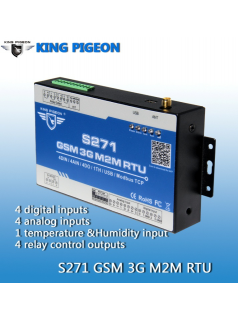 S271 GSM GPRS 3G远程控制终端远程控制系统报警装置