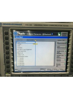 租售R&S罗德施瓦茨 CMU300手机综合测试仪CMU200手机综测维修
