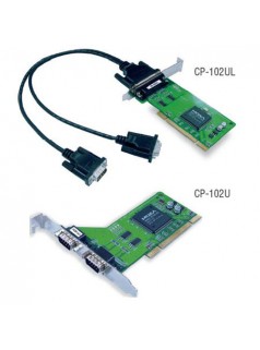 全国供应CP-102UL RS-232 2口PCI MOXA 多串口卡 聪明型