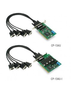 MOXA 台湾原装 CP-134U-I RS-422/485 4口隔离 PCI 串口卡
