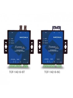 TCF-142-M-ST RS-232/422/485 MOXA 串口转光纤转换器