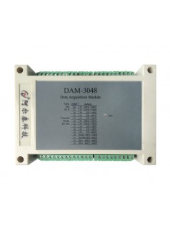 DAM3048北京阿尔泰科技14路热电阻采集模块485通讯温度采集模块