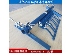 头部一道合金橡胶清扫器输送机专用合金橡胶清扫器图1