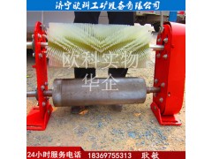 选煤厂无动力毛刷清扫器800电动滚刷清扫器图1