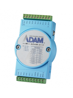 研华ADAM-4117亚当8路模拟量输入采集模块Modbus宽温顺丰adam4117