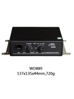 华夏盛（WDS）多信道调频对讲机WD889/WD250配无线调制解调器MODEM、工业无线远程开关量&模拟量&遥控器