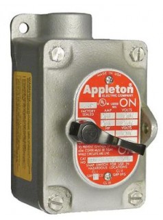 Appleton工厂密封手动电机启动器/接触器EDS系列