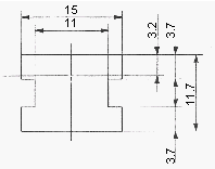 光电传感器（光学传感器）OM-371-A8 板子厚度: t=1mm 