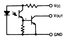 光电传感器（光学传感器）OJ-3602原理电路