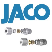 美国JACO塑料卡套式接头PP/PVDF/尼龙/缩醛