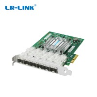 PCIe x4 六光口千兆 SFP 以太网网络适配器