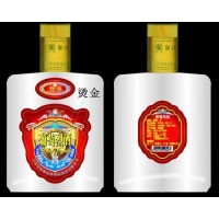 瓶子不干胶印刷-酒标-饮料标签