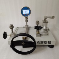 赛斯顿气体压力校验台（-0.095~14）MPa 台式手动气压泵