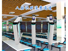 广州单位食堂人脸识别消费通道闸刷脸吃饭闸门系统安装图3