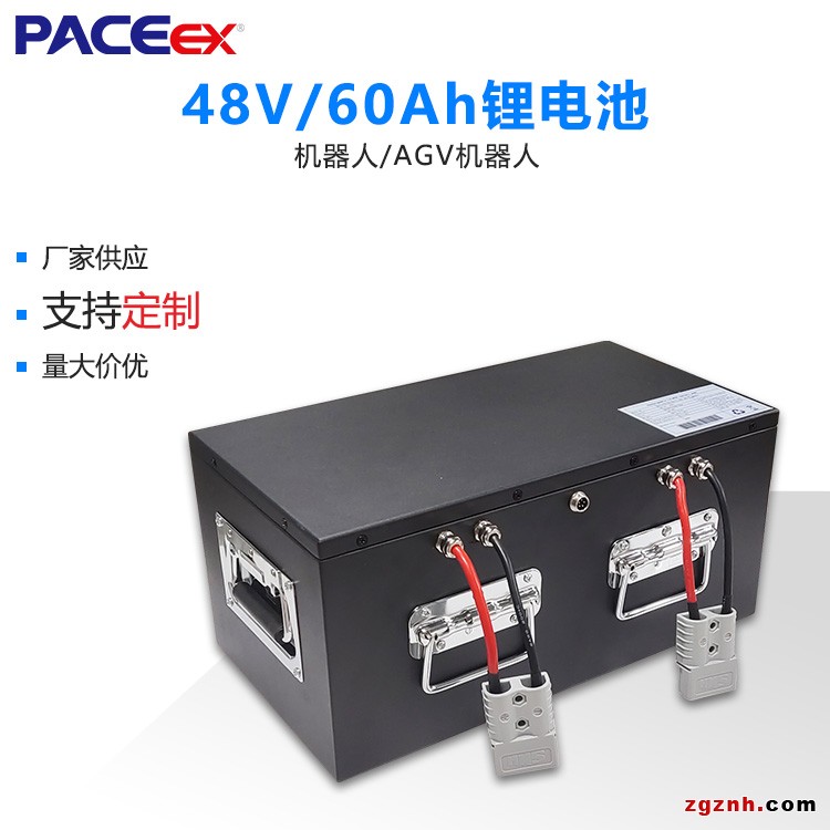 AGV小车锂电池叉车底盘锂电池组pack定制 (1)