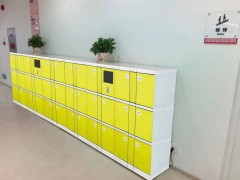 人脸识别智能塑料更衣柜微信扫码智能塑料储物柜图3