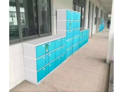 人脸识别智能塑料更衣柜微信扫码智能塑料储物柜图5