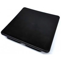 钢管塑料堵头端盖闷头盖帽脚塞120x120方形管塞