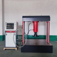 100吨/1000KN上置电液伺服井盖压力试验机