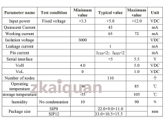 ISO CAN series:Universal low cost CAN bus isolation transceiver / CAN bus communication interface si图2