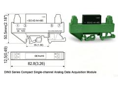 ISOAD A4-485:Two-Wire Passive Programmable Bus Communication Analog Isolation Acquisition IC图2